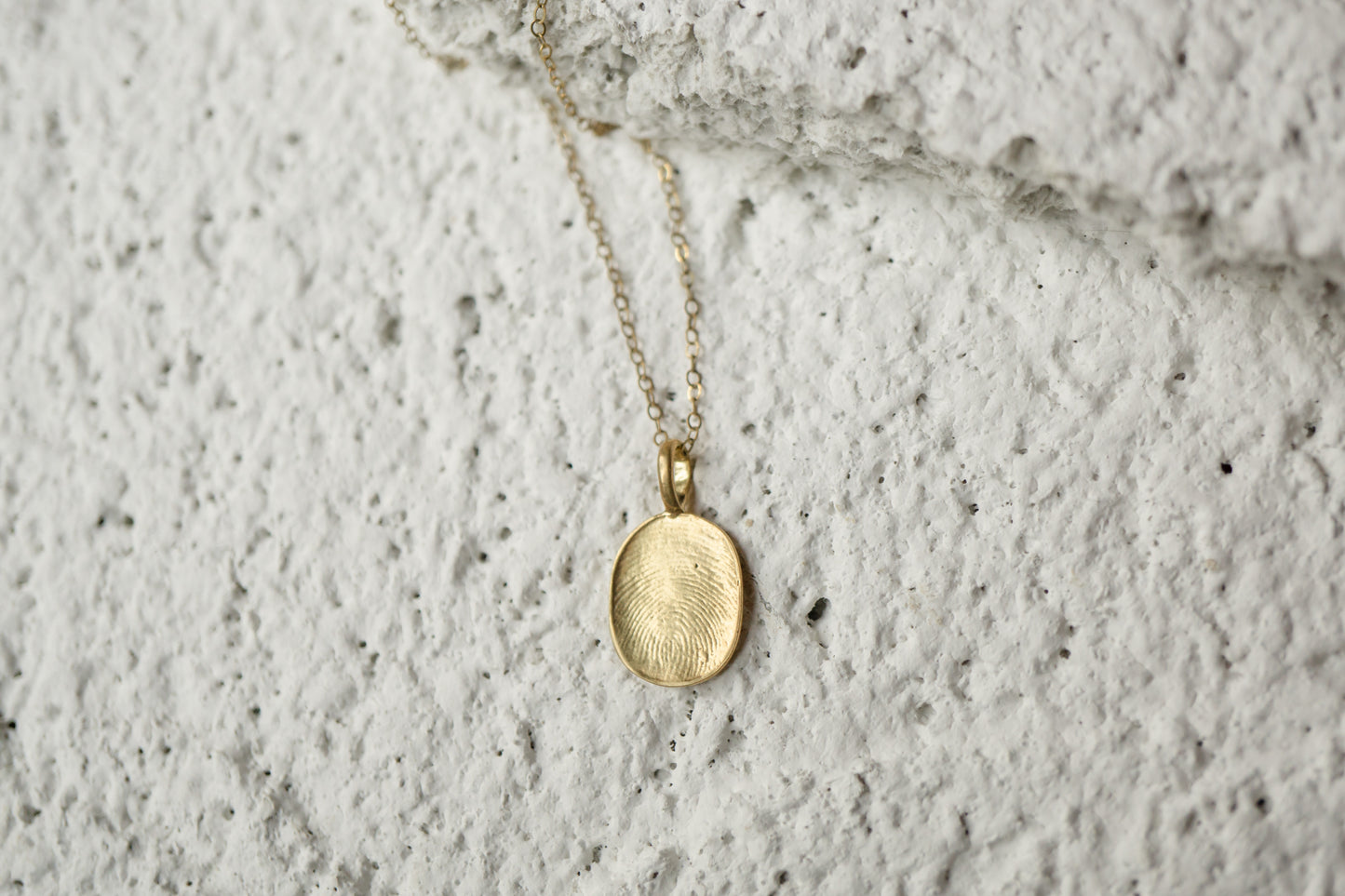 Fingerprint necklace