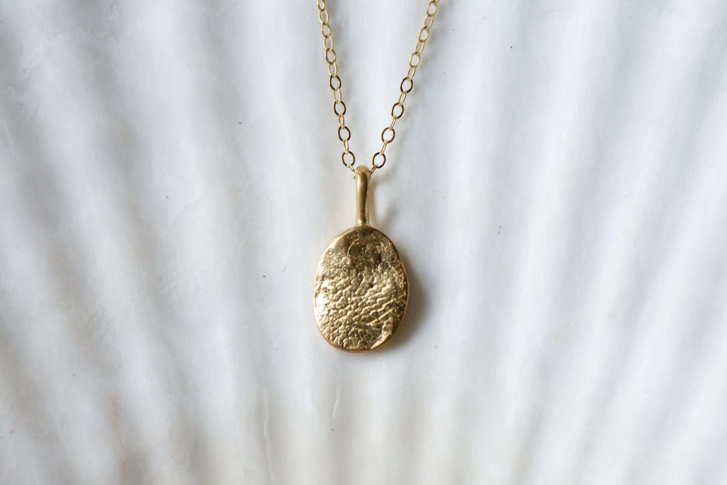 Pet print necklace