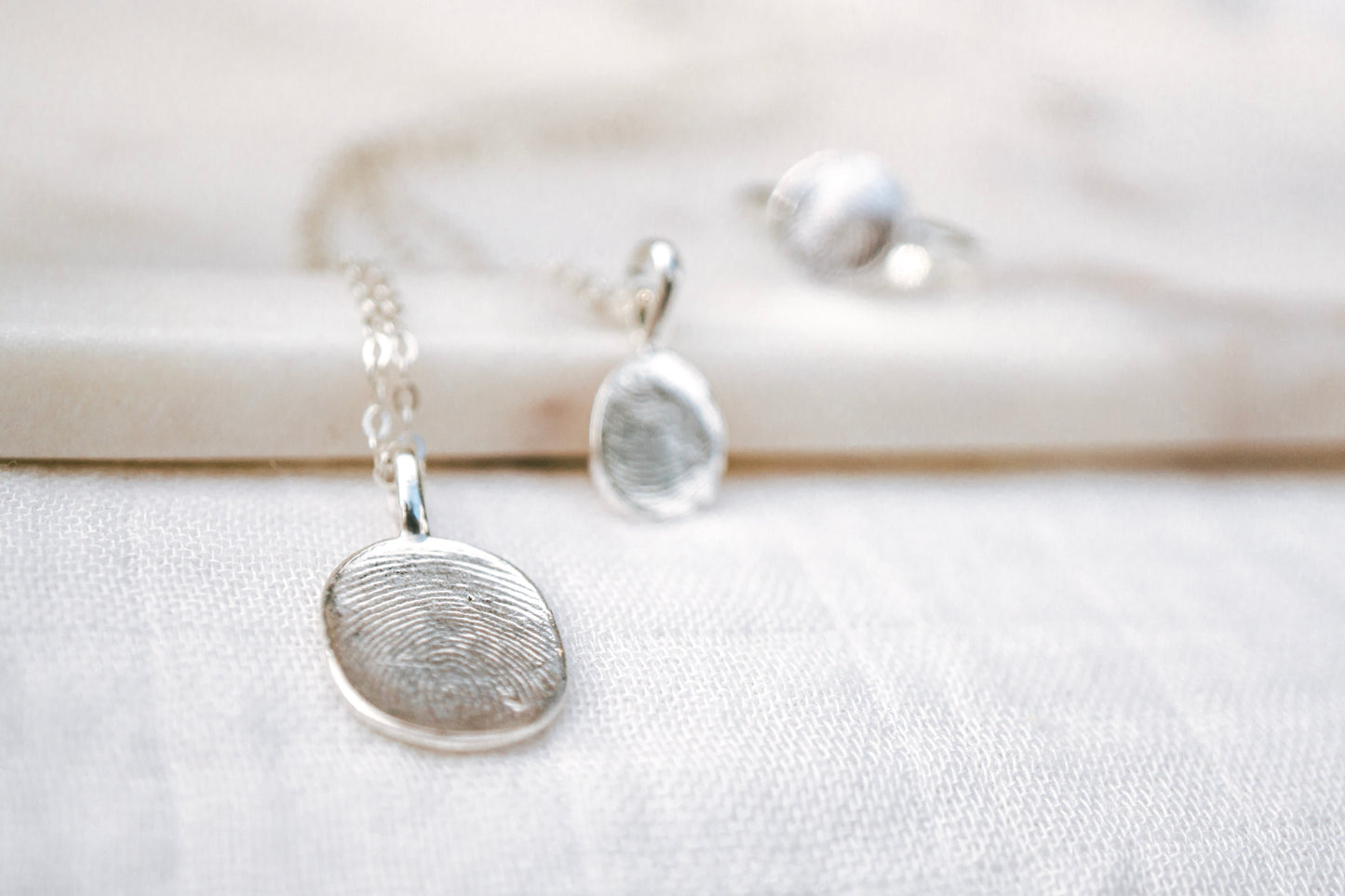 Fingerprint necklace