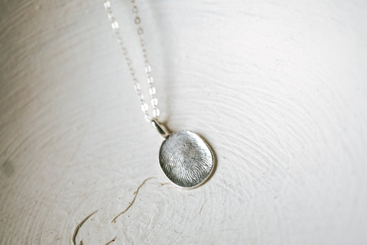 Fingerprint necklace