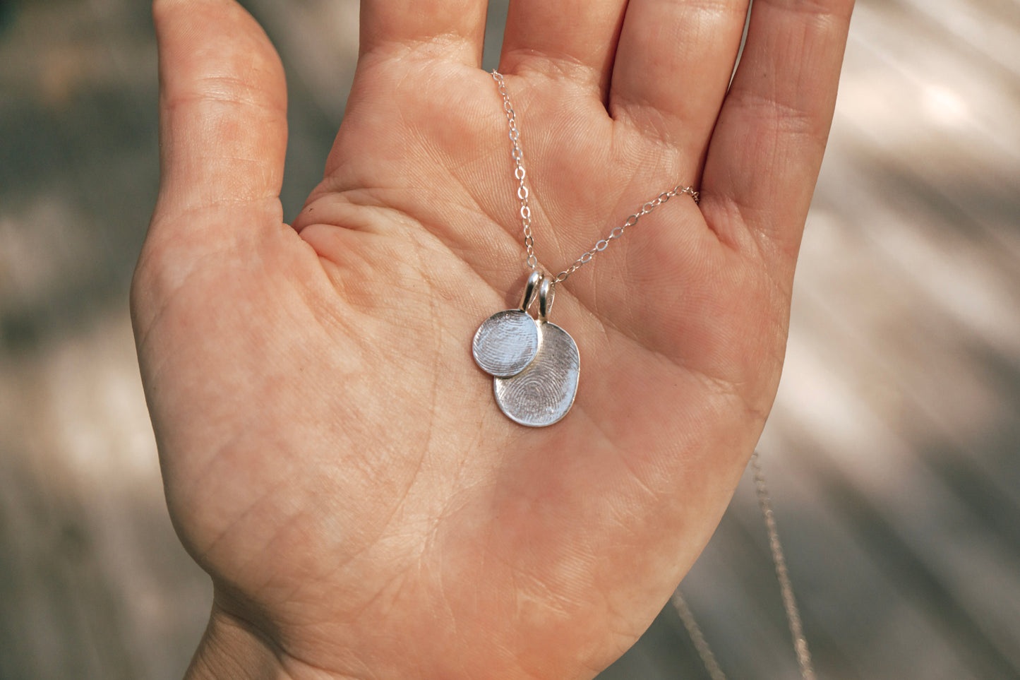 Fingerprint necklace