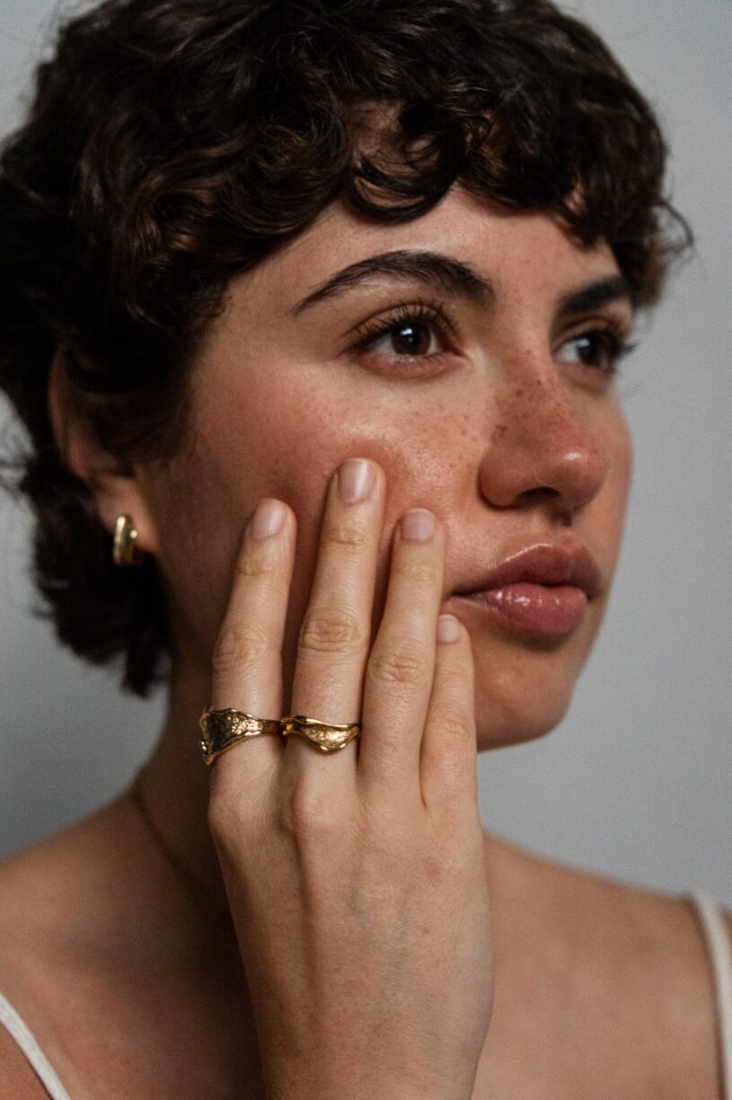 sterling silver rings, silver rings, dainty rings, gem stone rings, raw stone rings, raw rose quartz ring, silver jewelry, sterling silver jewelry, gem stone jewelry, raw stone jewelry, one of a kind ring, one of a kind jewelry, handmade jewelry