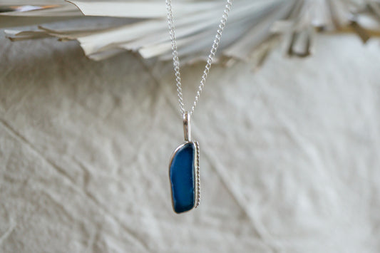 Sea glass necklace