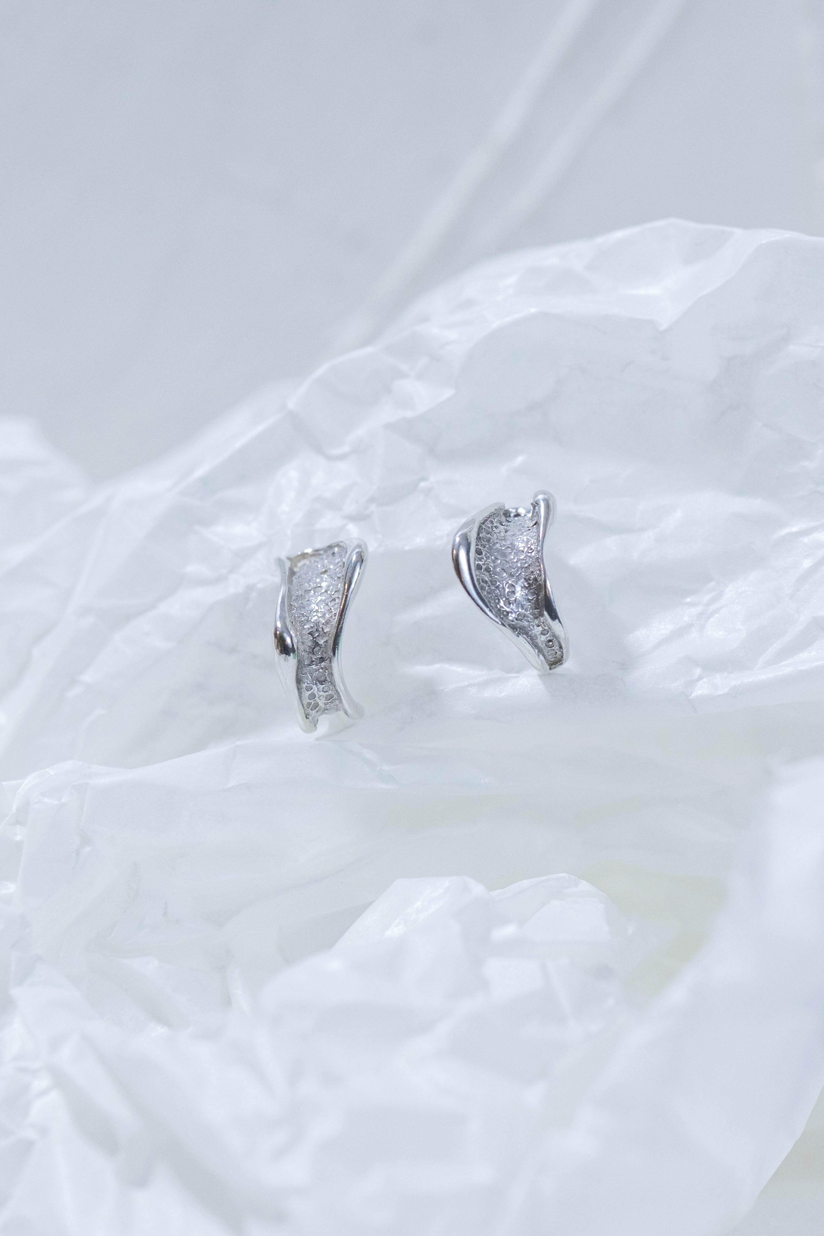 Rivers and roads earrings