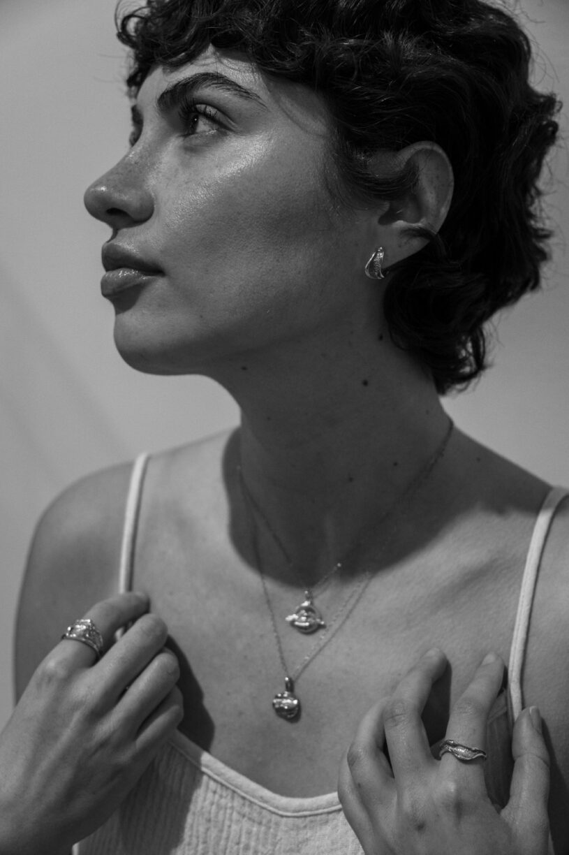 Rivers and roads earrings