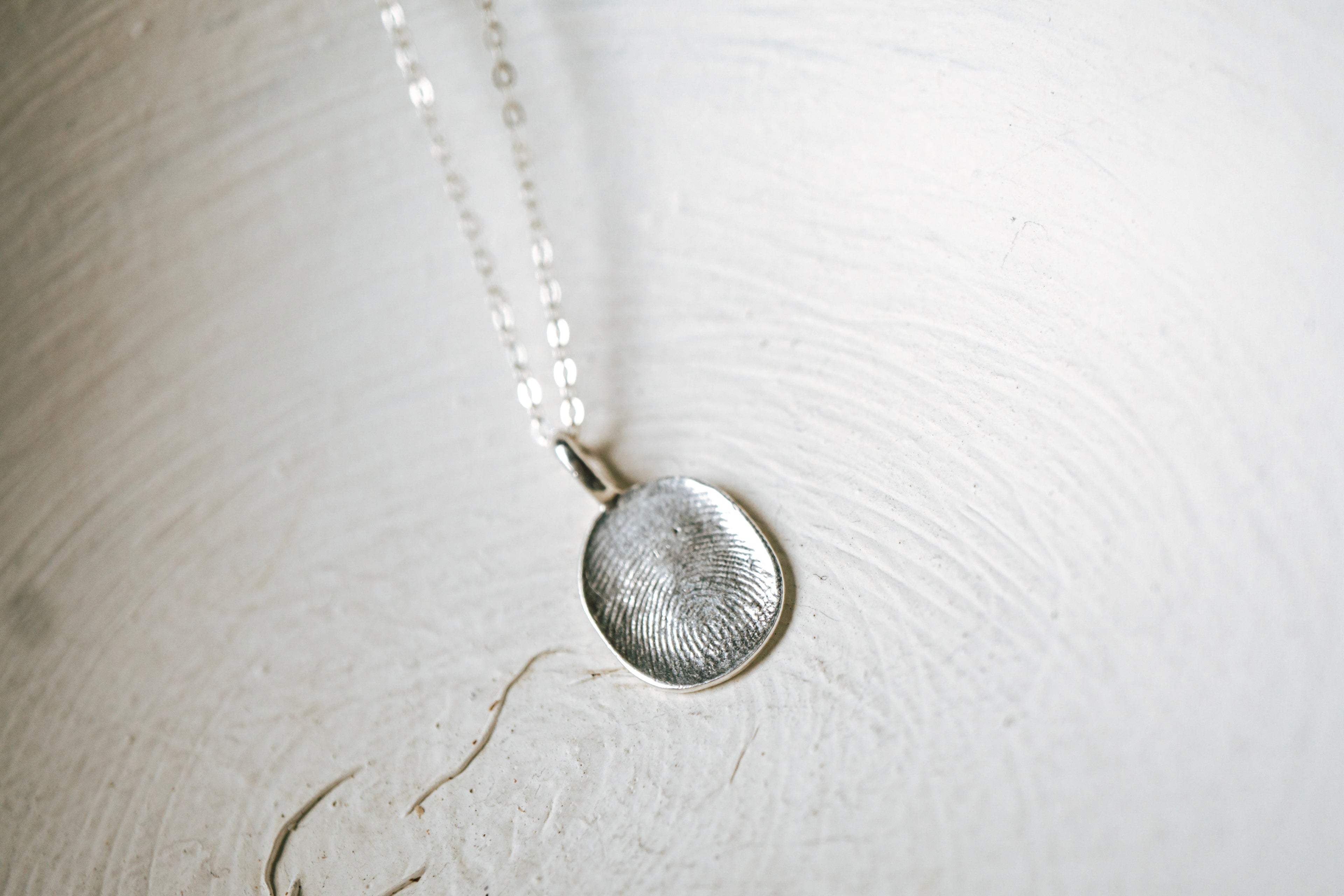 Fingerprint necklace