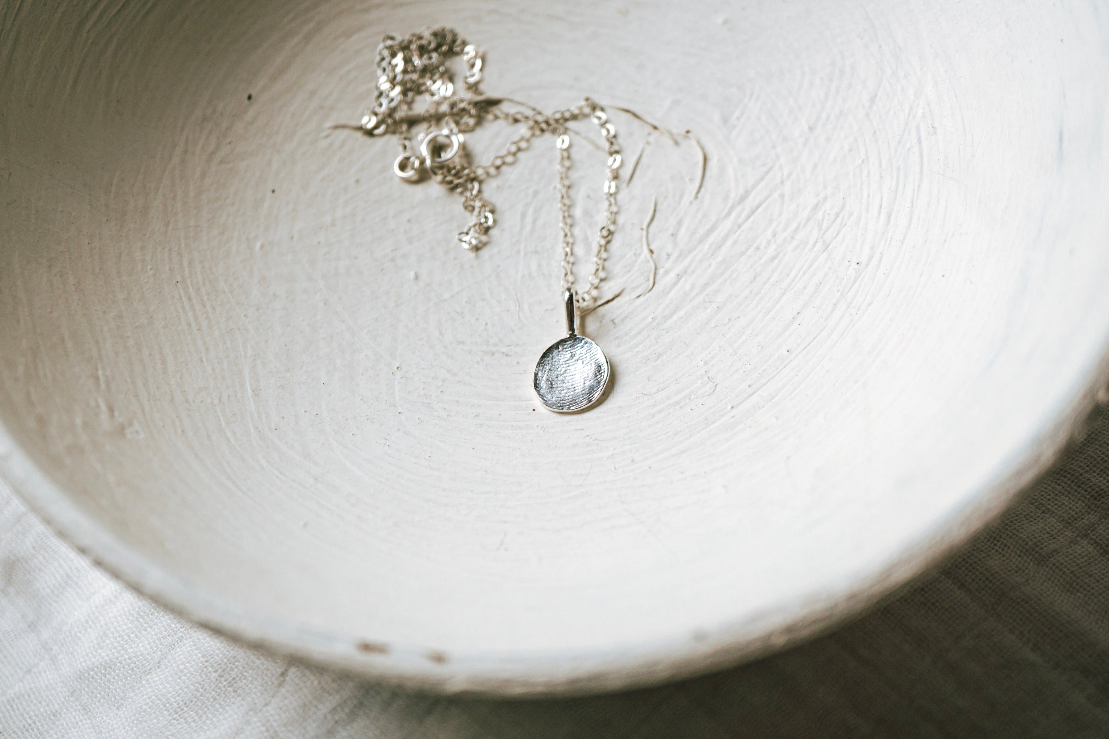 Fingerprint necklace