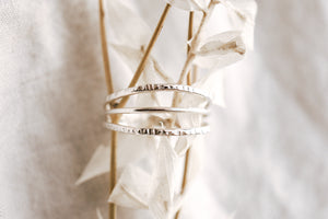 Driftwood ring - 925 silver