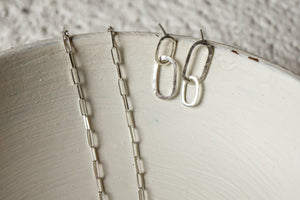Linked necklace - 925 silver
