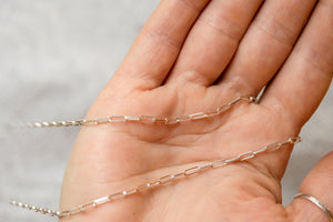 Linked necklace - 925 silver