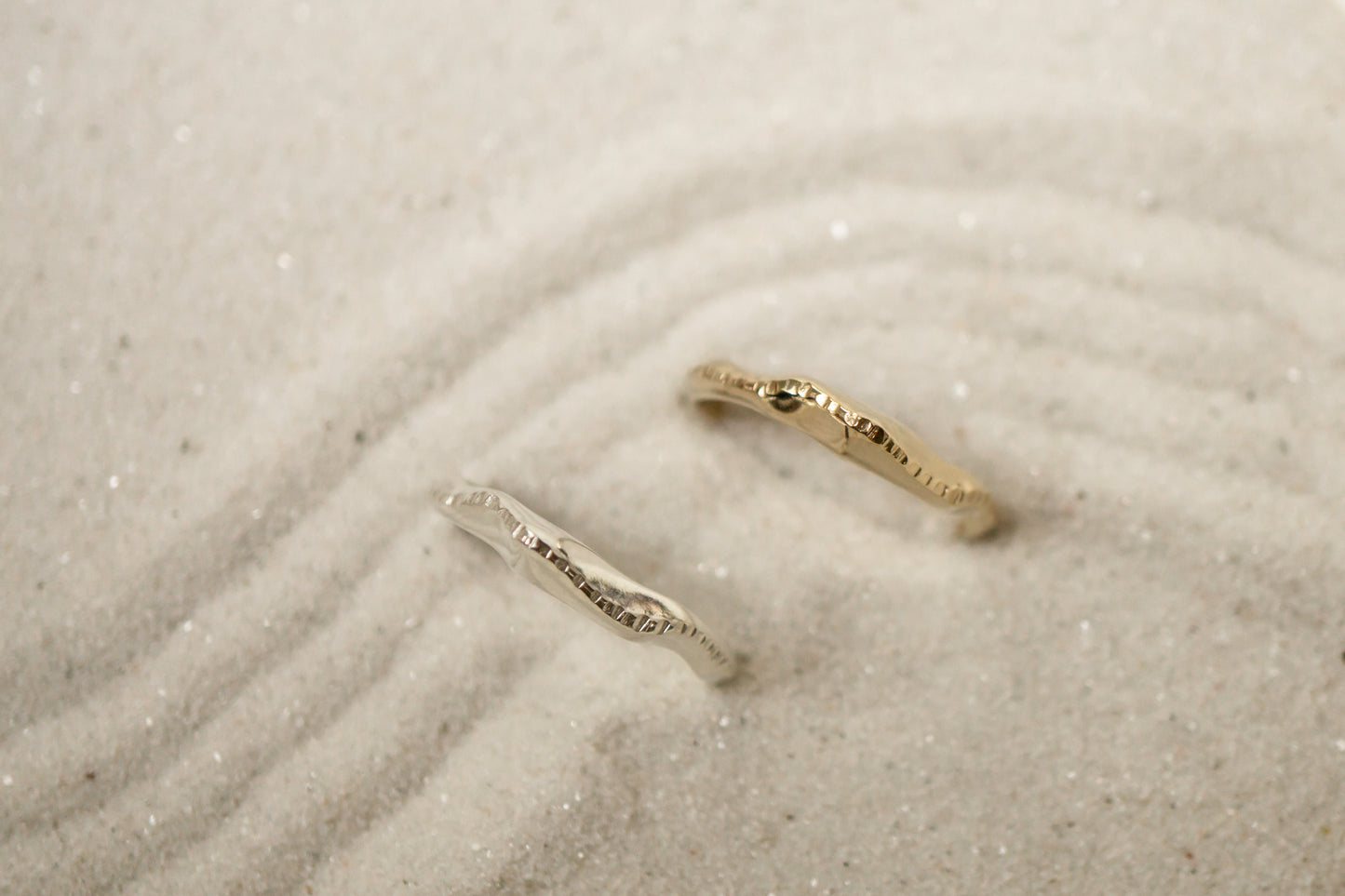 Sea to Sky ring - gold plated